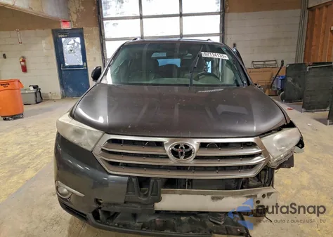 2012 Toyota Highlander Base z USA, uszkodzony, nr VIN 5TDBK3EH1CS121821
